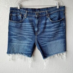 Levi’s 502 Cut -Off Jean Shorts sz 38